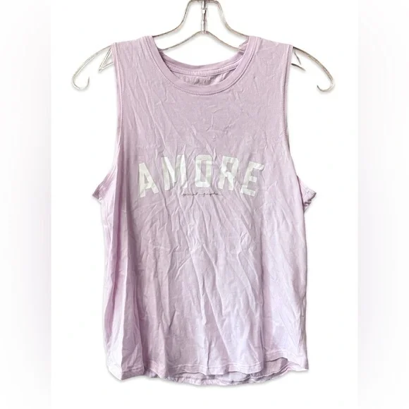 Spiritual Gangster Amore Muscle Tank Top Athletic Sleeveless Top Size S & M - Picture 2 of 3